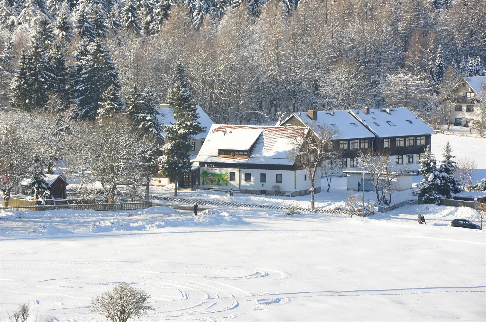 Hotel & Hostel Drei Baeren Altenau  Exteriör bild